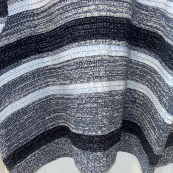 South Pole Men's Striped Crewneck Sweater in Black and Gray - Picture 13 of 15